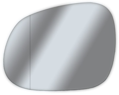 Вкладиш дзеркало скло seat altea xl asf+grz ліва фото №1
