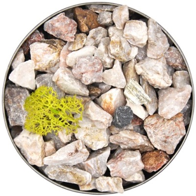 Żwirek Grys PINK STONE Różowe Marmur Podłoże 1KG