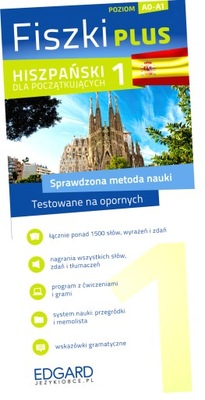 Hiszpański. Fiszki Plus dla początkujących 1 wyd. 2