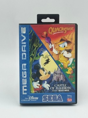 Gra Sega Megadrive Quackshot Castle Of Illusion Mickey Mouse