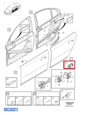 KOMPLEKTAS REMONTO UŽKABŲ VOLVO OE 31457368 