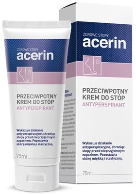 ACERIN PERSPIRANT Krem do stóp przeciw potny 75 ml