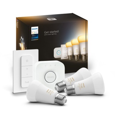 PHILIPS HUE White ambiance Zestaw startowy E27