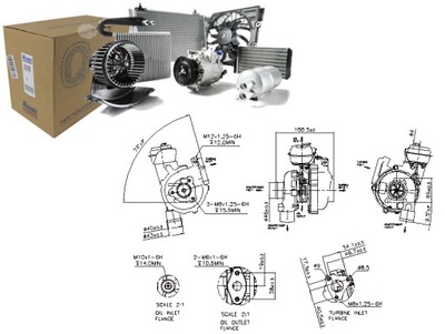 TURBOKOMPRESORIUS HYUNDAI I30 SONATA V KIA CARENS II CARENS III CEED 