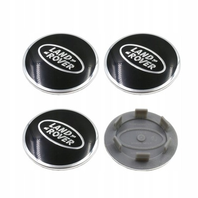 4 PIEZAS LAND ROVER TAPACUBOS PARA DISCOS KAPSLE TAPA 62MM  