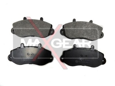 MAXGEAR 19-0587 JUEGO ZAPATAS DE FRENADO  