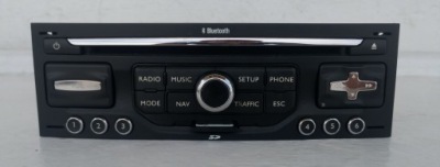 Радио навигация gps rneg citroen c5 iii x7 96751717zd фото №1