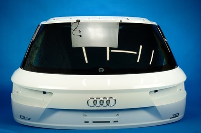 TAPA DE MALETERO PARTE TRASERA VENTANAS AS3 AUDI Q7 SQ7 4M LS9R 4M0827025D 4M0845501C  