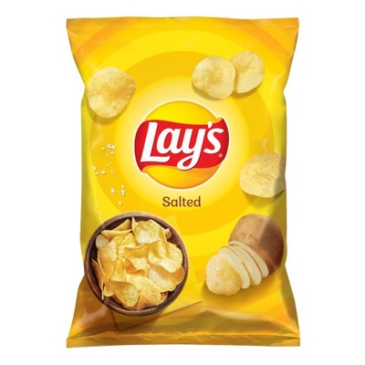 LAY'S SALTED CHIPSY SOLONE 130G