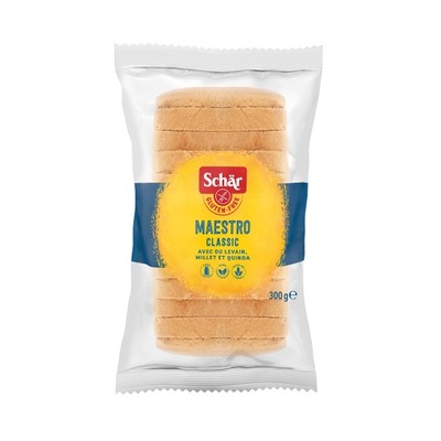 Chleb Maestro Classic biały bezglutenowy 300 g