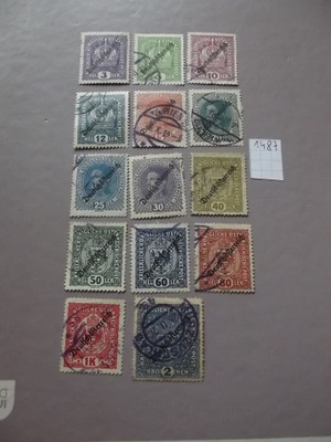 Austria - stare znaczki Republika Niemiecko-Austryiacka