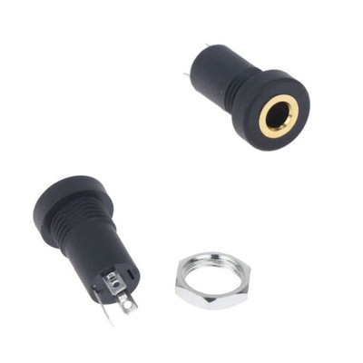 GNIAZDO MINIJACK 3,5MM DO OBUDOWY T3 STEREO 3PIN