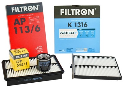 Filtron комплект фильтров mazda 6 gj gl 2.0 2.5 фото №1