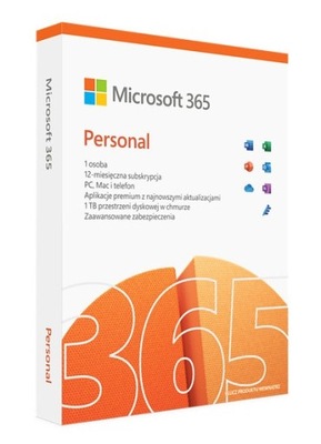 Microsoft Office 365 Personal PL Word Excel itd