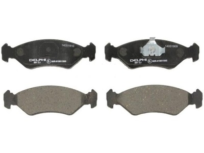 KLOCEK BRAKE SET FRONT FORD COURIER, FIESTA, FIESTA III, FIESTA IV,  