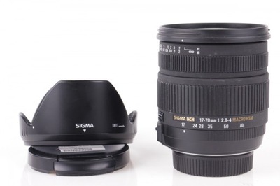 Obiektyw Sigma 17-70mm F2.8-4 DC Macro HSM Nikon