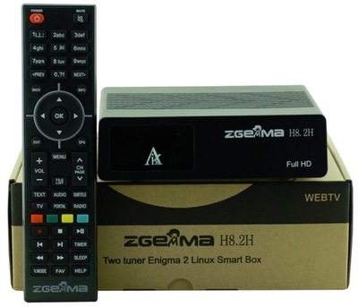 ZGEMMA H8.2H DEKODER SAT + DVB-T2 HEVC ENIGMA2 E2