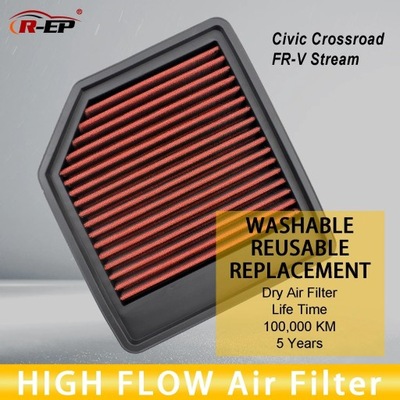 R-EP High Flow Air Filter Fits for Honda Civic Crossroad FR-V Stream~27964 фото