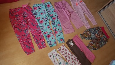 spodnie letnie niunia 116 nowe + używane