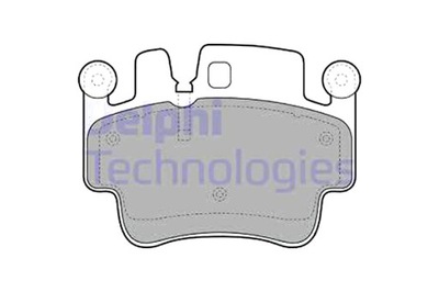 DELPHI ZAPATAS DE FRENADO PARTE DELANTERA PORSCHE 911 911 SPEEDSTER 911 TARGA  