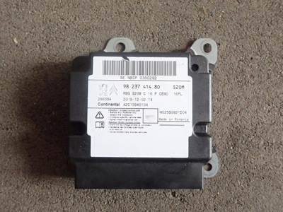 Модуль датчик подушка безпеки citroen peugeot 9823741480 фото №1
