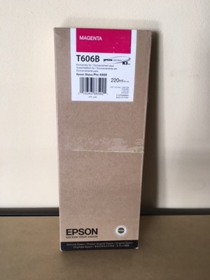 Tusz Epson T606B Magenta C13T606B00 Oryginał 220