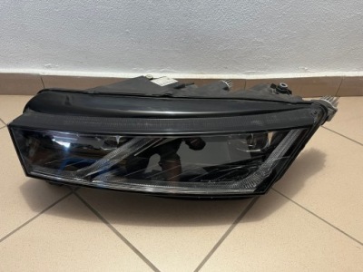 Лампа передняя перед левая skoda octavia iv 4 full led 20- фото №1