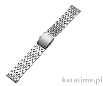 Bransoletka do zegarka, smartwatcha stalowa 22 mm