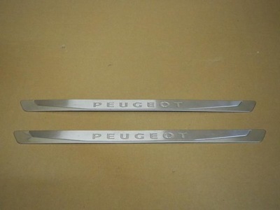 Молдинг декоративная порог комплект peugeot 508 ii фото №1