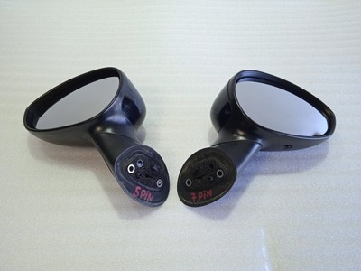 Fiat 500c cabrio зеркало левая 5pin правое 7pin фото №1