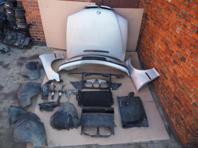 Перед kompletny bmw e46 lift titansilber металлик фото №1