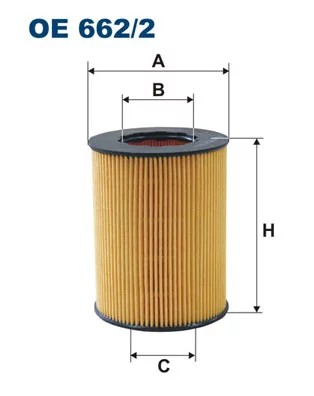 OE662/2 FILTRO ACEITES  