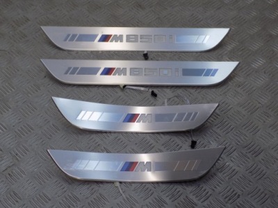 Bmw x6 g06 накладки накладки пороговые led m-pakiet фото №1