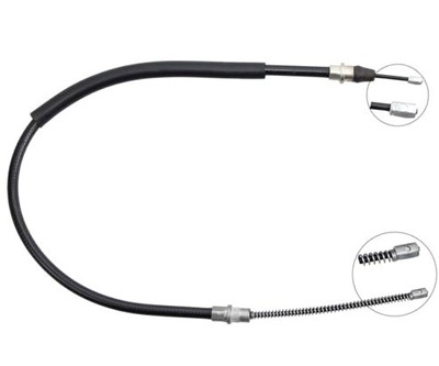 CABLE FRENOS DE MANO PEUGEOT 406 96- PARTE TRASERA DERECHA  