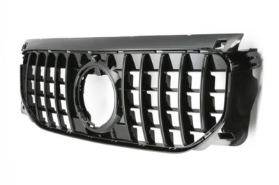 Решітка радіатора mercedes x247 glb 2023- panamericana black фото №1