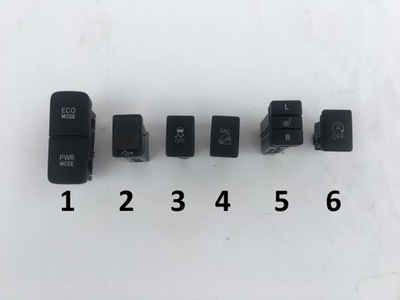 Переключатель кнопка toyota hilux 15- viii фото №1