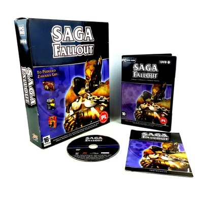 SAGA FALLOUT 1 2 TACTICS BIG BOX KOLEKCJONERSKI PL