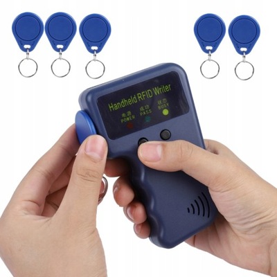 KOPIARKA PROGRAMATOR DUPLIKATOR RFID ZESTAW 5SZT BRELOK