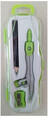Cyrkiel szkolny z ołówkiem PC-102 zielony, Penmate