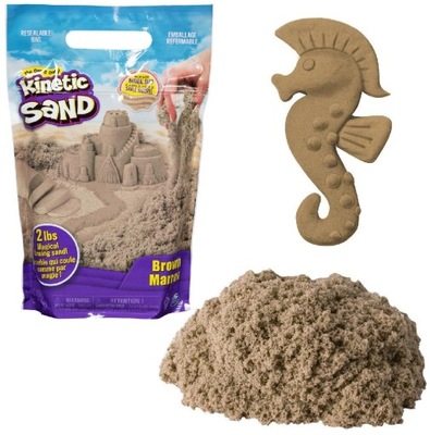 KINETIC SAND plażowy Piasek kinetyczny Spin Master brazowy 930g+ 570197