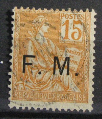 FRANCJA - Mi 1 - Militar postmarken