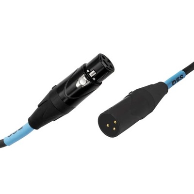 SSQ XX1 - Kabel XLR, kabel mikrofonowy 1 metr