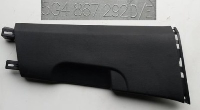 Защита стойка правая vw golf vii 7 5g4867292d/e фото №1