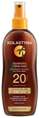 KOLASTYNA Odżywczy olejek do opalania SPF 20 150ml