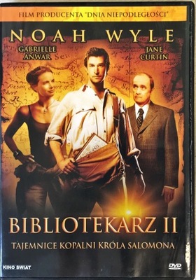 DVD BIBLIOTEKARZ II TAJEMNICE KOPALNI KRÓLA SALOMONA