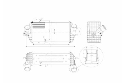 621 266 621 266 РАДИАТОР ВОЗДУХА HYUNDAI I30 1.6 12-