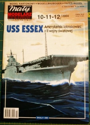 Mały Modelarz 10-11-12/04 USS ESSEX