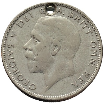 89000. Wielka Brytania -1/2 korony - 1936r. - Ag