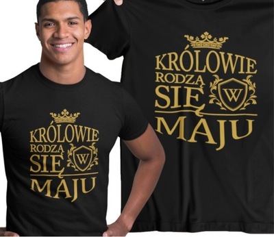 T-SHIRT KOSZULKA MĘSKA PREZENT URODZINY MAJ NIEGO