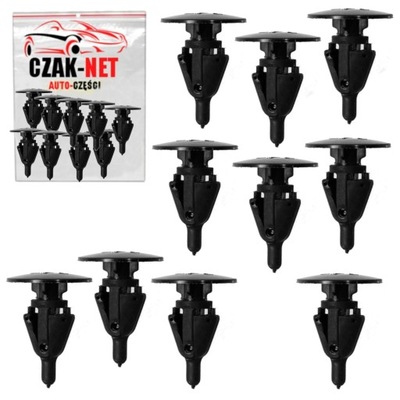 Клипсы накладки порог toyota avensis lexus es gs ls фото №1